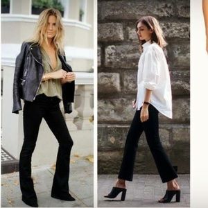 cello Jeans - Cello black flare wide-leg denim trousers• C006 cello Jeans - Cello black flare wide-leg denim trousers• C006